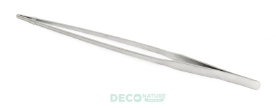 DECO NATURE TOOL GRIP 28 Пинцет прямой д/аквариума, нерж/сталь